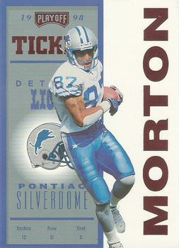 1998 Playoff Contenders - Ticket Red #28 Johnnie Morton Front