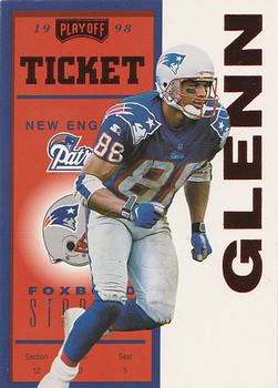 1998 Playoff Contenders - Ticket Red #48 Terry Glenn Front