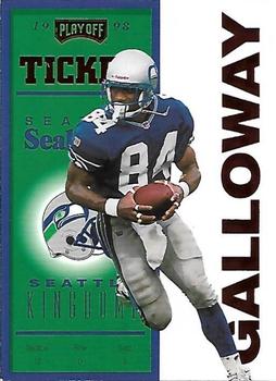 1998 Playoff Contenders - Ticket Red #68 Joey Galloway Front