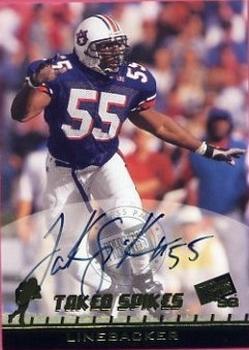 1998 Press Pass - Autographs #NNO Takeo Spikes Front