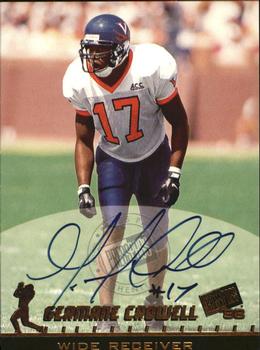 1998 Press Pass - Autographs #NNO Germane Crowell Front