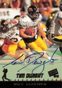 1998 Press Pass - Autographs #NNO Tim Dwight Front