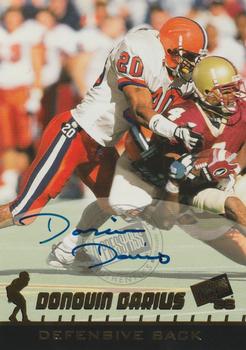 1998 Press Pass - Autographs #NNO Donovin Darius Front