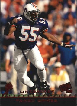 1998 Press Pass - Paydirt Red #11 Takeo Spikes Front
