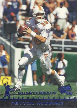 1998 Press Pass - Pick Offs Blue #50 Peyton Manning Front