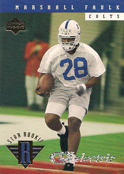 1994 Upper Deck - Electric Gold #7 Marshall Faulk Front