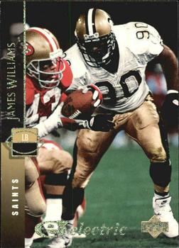 1994 Upper Deck - Electric Gold #79 James Williams Front