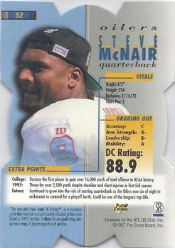 1998 Pro Line DC III #32 Steve McNair Back
