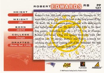 1998 Score - Showcase Series #PP127 Robert Edwards Back