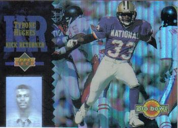 1994 Upper Deck - Pro Bowl #PB18 Tyrone Hughes Front