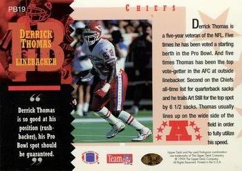 1994 Upper Deck - Pro Bowl #PB19 Derrick Thomas Back