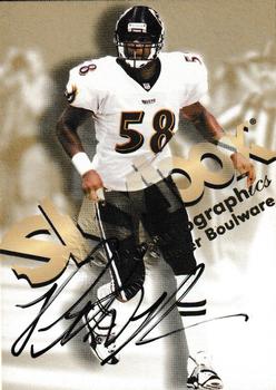 1998 SkyBox Premium - Autographics #NNO Peter Boulware Front