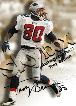 1998 SkyBox Premium - Autographics #NNO Troy Brown Front