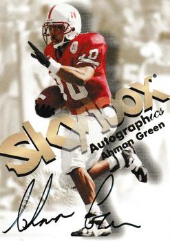 1998 SkyBox Premium - Autographics #NNO Ahman Green Front