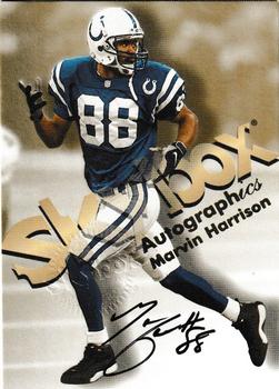 1998 SkyBox Premium - Autographics #NNO Marvin Harrison Front