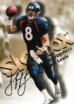 1998 SkyBox Premium - Autographics #NNO Jeff Lewis Front