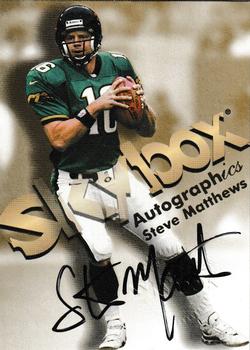 1998 SkyBox Premium - Autographics #NNO Steve Matthews Front