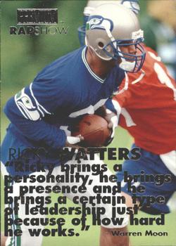 1998 SkyBox Premium - Rap Show #10 Ricky Watters Front