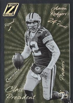 2022 Zenith - Class President #CP-2005 Aaron Rodgers Front