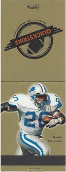 1998 SkyBox Thunder - Quick Strike #9QS Barry Sanders Front