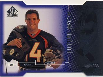 1998 SP Authentic - Die Cuts #11 Brian Griese Front
