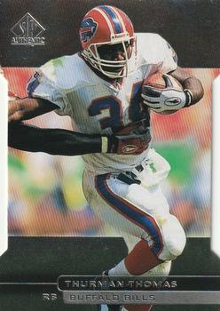 1998 SP Authentic - Die Cuts #53 Thurman Thomas Front