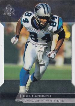 1998 SP Authentic - Die Cuts #56 Rae Carruth Front