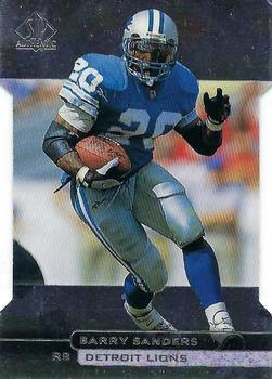1998 SP Authentic - Die Cuts #69 Barry Sanders Front