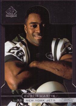 1998 SP Authentic - Die Cuts #96 Curtis Martin Front