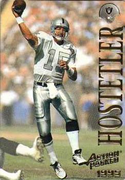 1995 Action Packed #33 Jeff Hostetler Front
