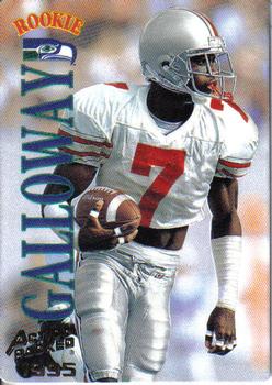 1995 Action Packed #38 Joey Galloway Front
