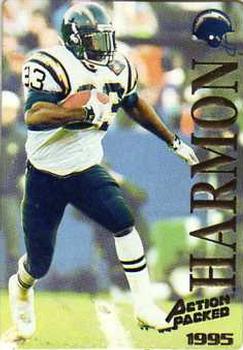 1995 Action Packed #47 Ronnie Harmon Front