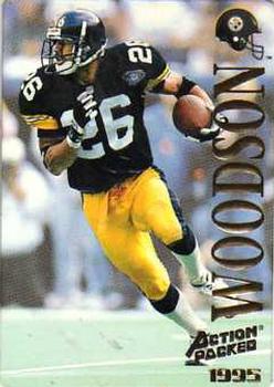1995 Action Packed #86 Rod Woodson Front