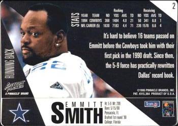 1995 Action Packed #2 Emmitt Smith Back