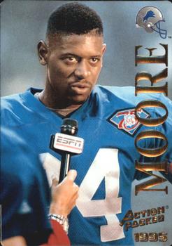 1995 Action Packed #7 Herman Moore Front