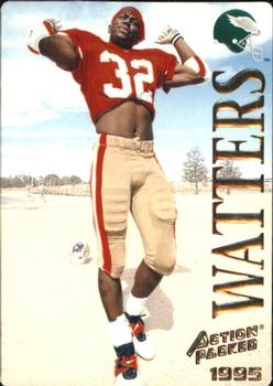 1995 Action Packed #18 Ricky Watters Front