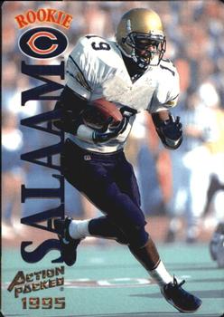 1995 Action Packed #37 Rashaan Salaam Front