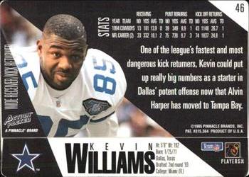1995 Action Packed #46 Kevin Williams Back