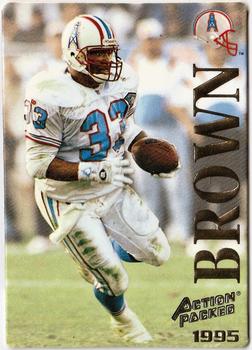 1995 Action Packed #71 Gary Brown Front