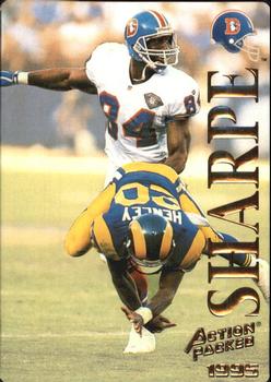 1995 Action Packed #75 Shannon Sharpe Front