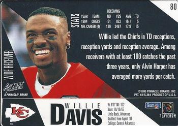 1995 Action Packed #80 Willie Davis Back