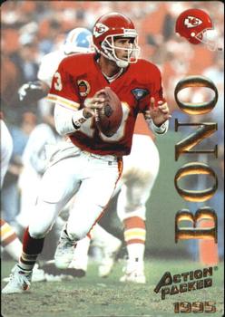 1995 Action Packed #91 Steve Bono Front