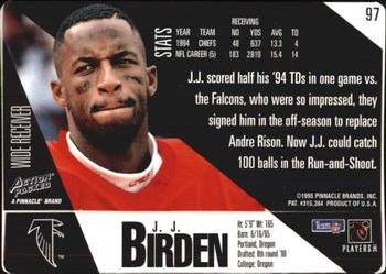1995 Action Packed #97 J.J. Birden Back