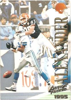 1995 Action Packed #110 Derrick Alexander Front