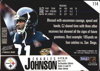 1995 Action Packed #114 Charles Johnson Back