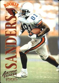 1995 Action Packed #117 Frank Sanders Front