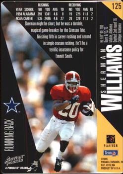 1995 Action Packed #125 Sherman Williams Back