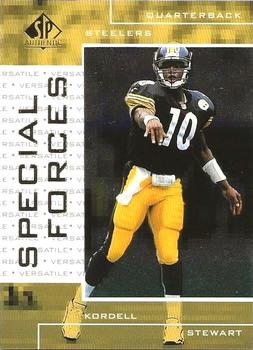 1998 SP Authentic - Special Forces #S1 Kordell Stewart Front