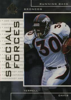 1998 SP Authentic - Special Forces #S3 Terrell Davis Front