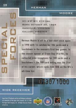 1998 SP Authentic - Special Forces #S19 Herman Moore Back
